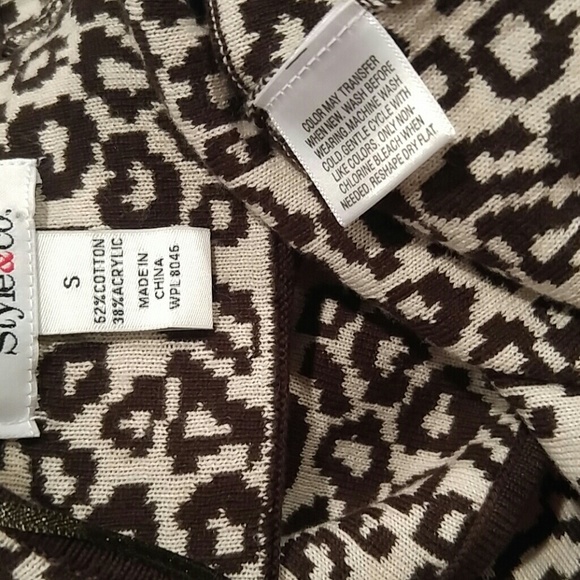 Style & Co Tunic Sweater - Picture 3 of 3